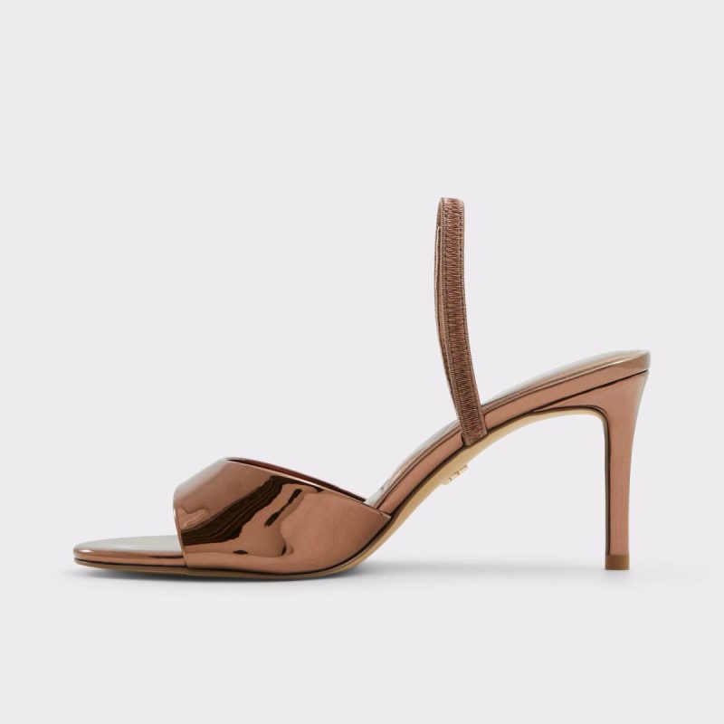 Heels Women Bronze Aitana Bronze Women's Heeled Sandals Aldo - Image 3