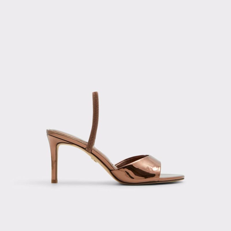 Heels Women Bronze Aitana Bronze Women's Heeled Sandals Aldo