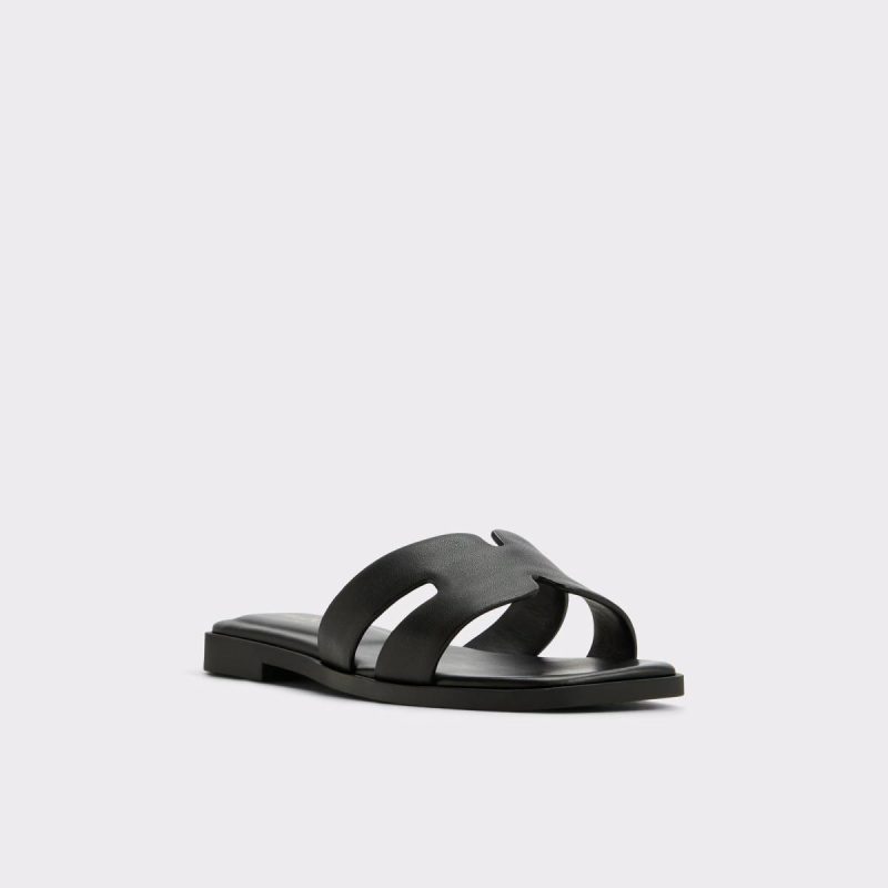 Itsandal Black Women's Flat Sandals Sandals Women Black Aldo - Image 4