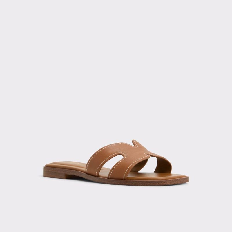Itsandal Medium Brown Women's Travel Essentials Medium Brown Aldo Women Sandals - Image 4