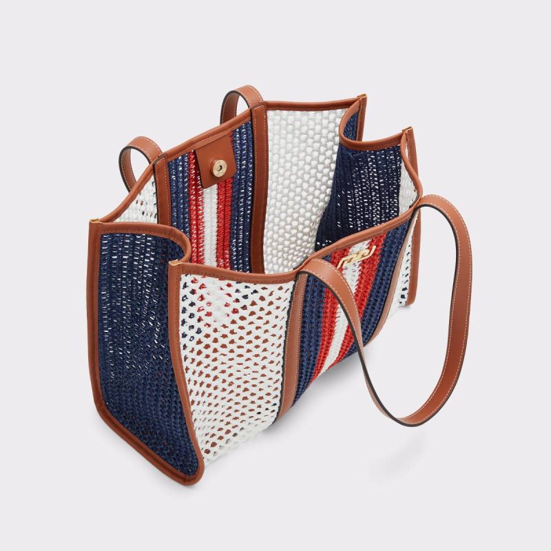 Janissyx Navy Overflow Women's Tote & Satchel Bags Tote & Satchel Bags Women Aldo Navy Overflow - Image 3