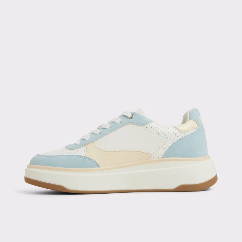 Jaylla Light Blue Women's Low Top Sneakers Aldo Light Blue Women Sneakers - Image 3