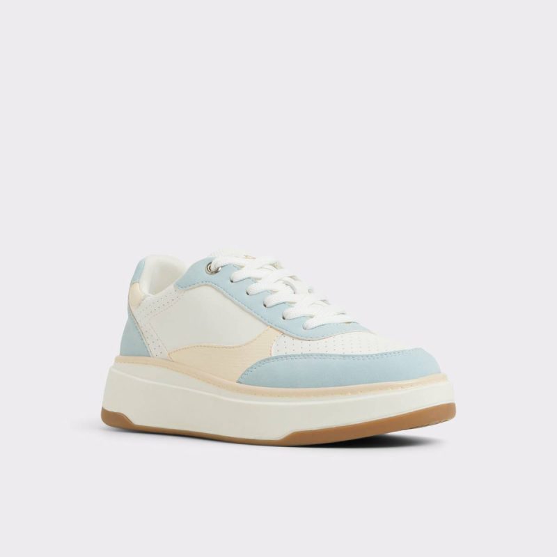 Jaylla Light Blue Women's Low Top Sneakers Aldo Light Blue Women Sneakers - Image 4