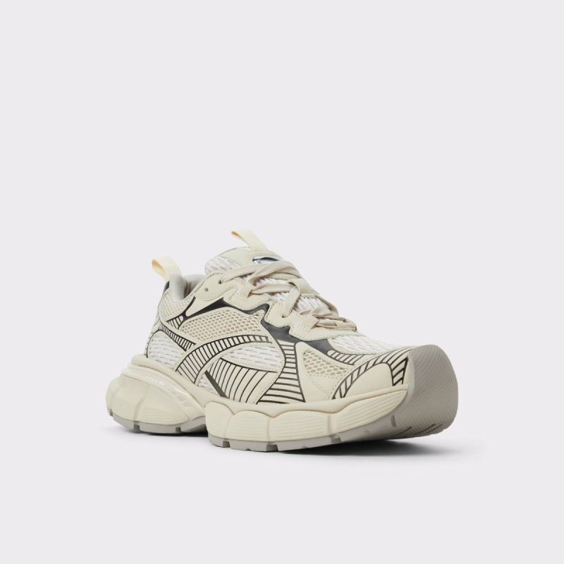 Jensen Light Beige Men's Athletic Sneakers Men Aldo Sneakers Light Beige - Image 4