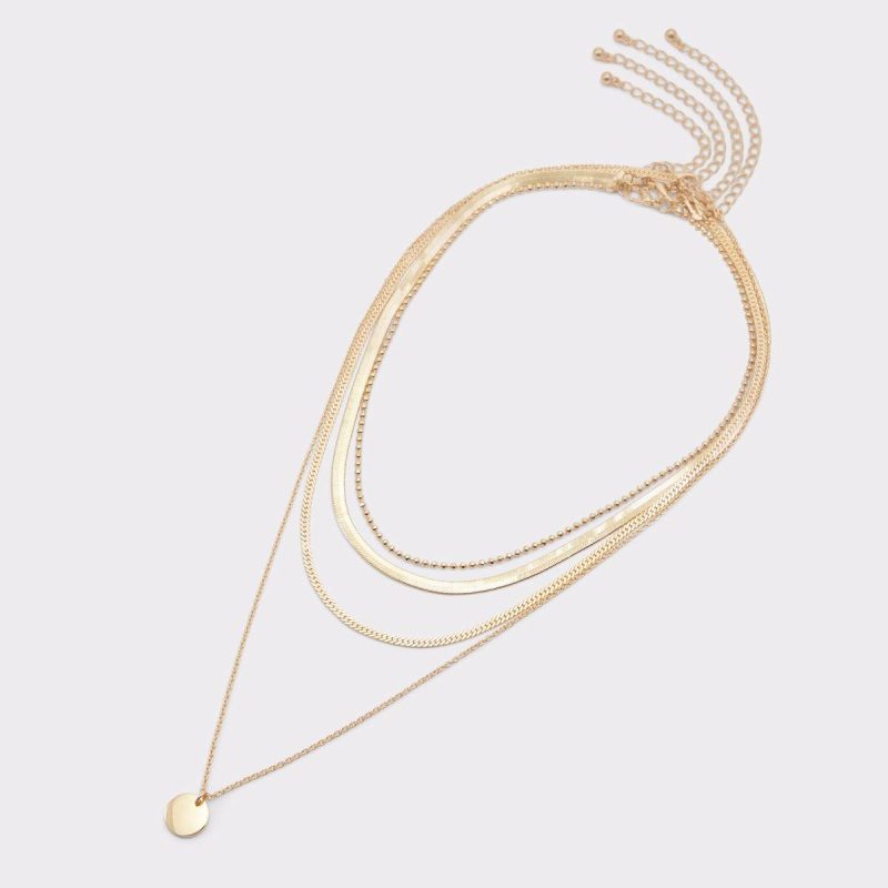Jewelry Aldo Gold Ocerade Gold Women's Necklaces Women