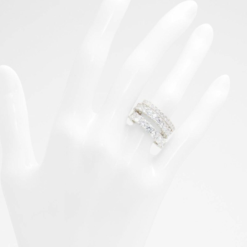 Jewelry Uniawen Silver/Clear Multi Women's Rings Silver/Clear Multi Aldo Women - Image 2