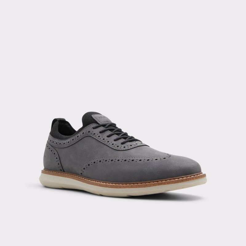 Kalister Dark Grey Men's Oxfords & Lace-Ups Casual Shoes Aldo Dark Grey Men - Image 4