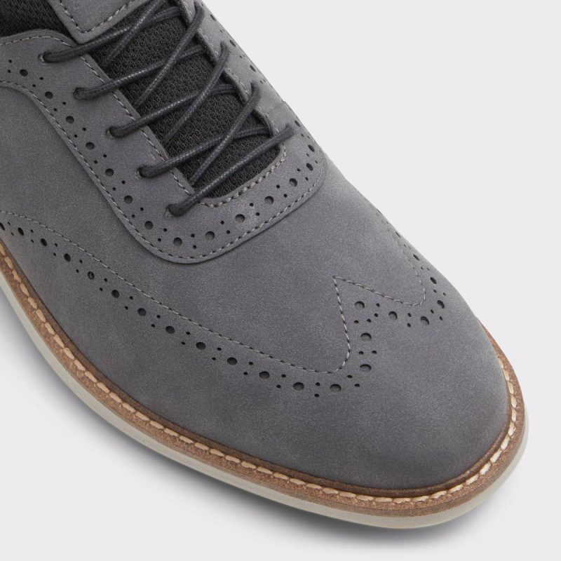 Kalister Dark Grey Men's Oxfords & Lace-Ups Casual Shoes Aldo Dark Grey Men - Image 5