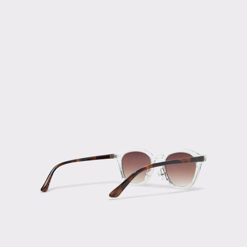 Kasienx Clear Men's Round Men Sunglasses Aldo Clear - Image 3