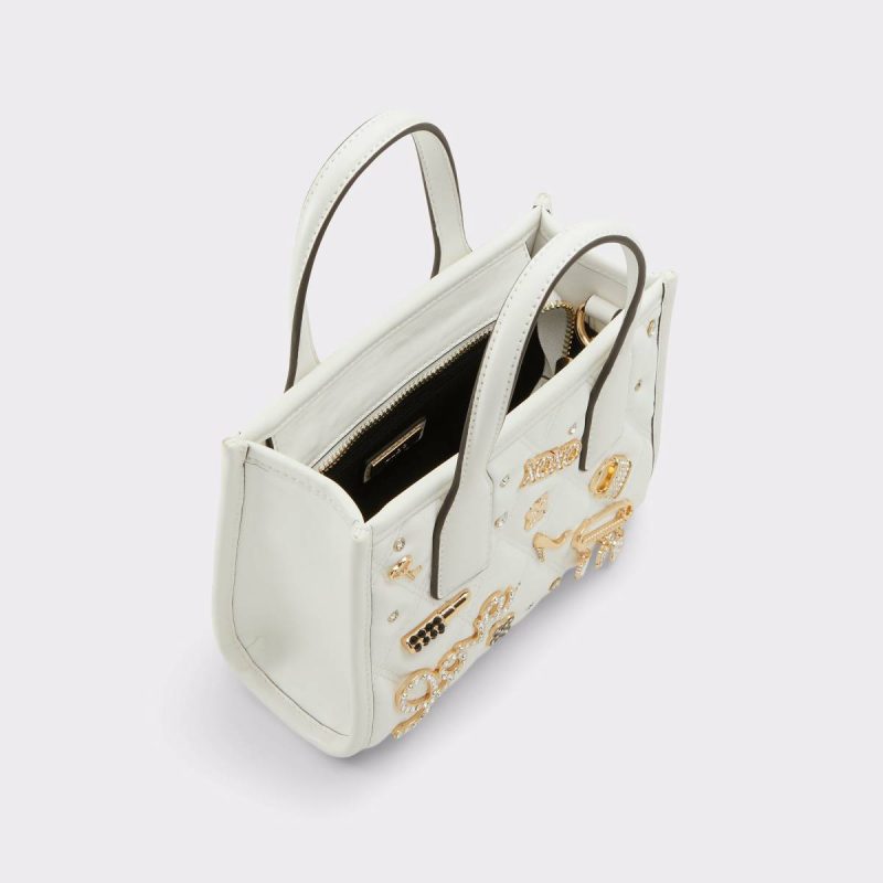 Keylaniix Black/White Women's Tote & Satchel Bags Tote & Satchel Bags Aldo Black/White Women - Image 3