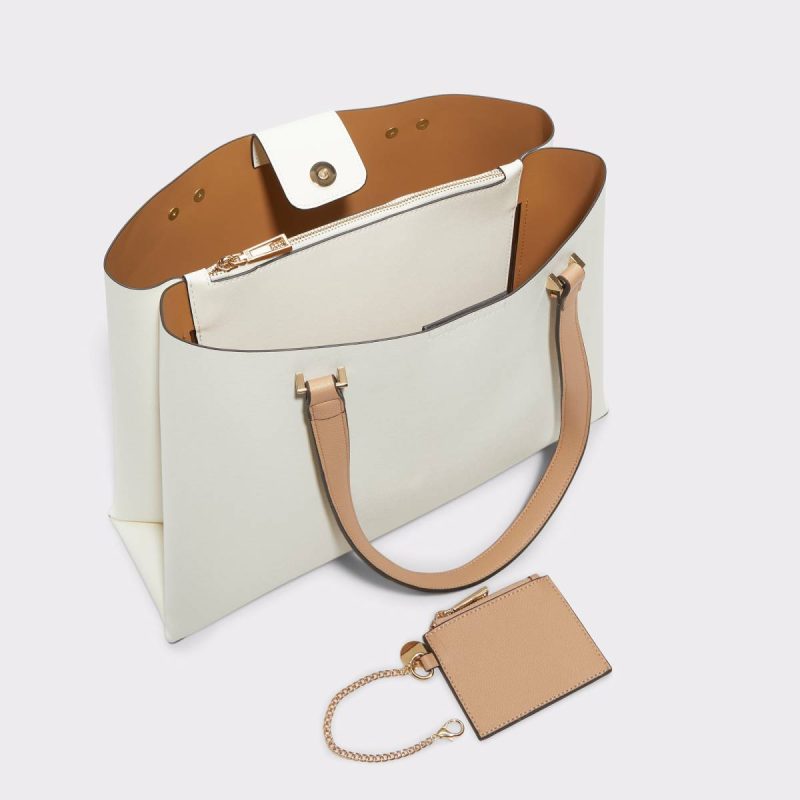 Korerrx Bone Women's Tote & Satchel Bags Tote & Satchel Bags Aldo Women Bone - Image 3