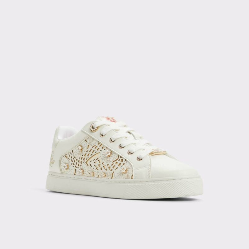 Leonia White/Multi Women's Low Top Sneakers Women Sneakers Aldo White/Multi - Image 4
