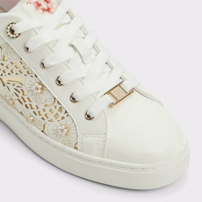 Leonia White/Multi Women's Low Top Sneakers Women Sneakers Aldo White/Multi - Image 5