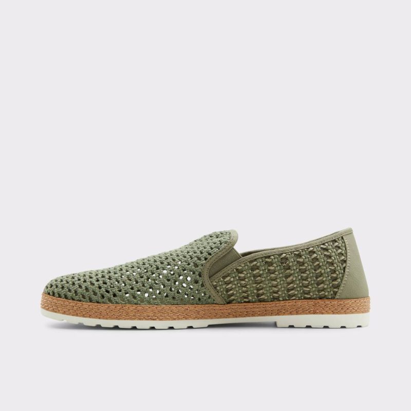 Light Green Loafers & Slip-Ons Aldo Kianou Light Green Men's Espadrilles Men - Image 4