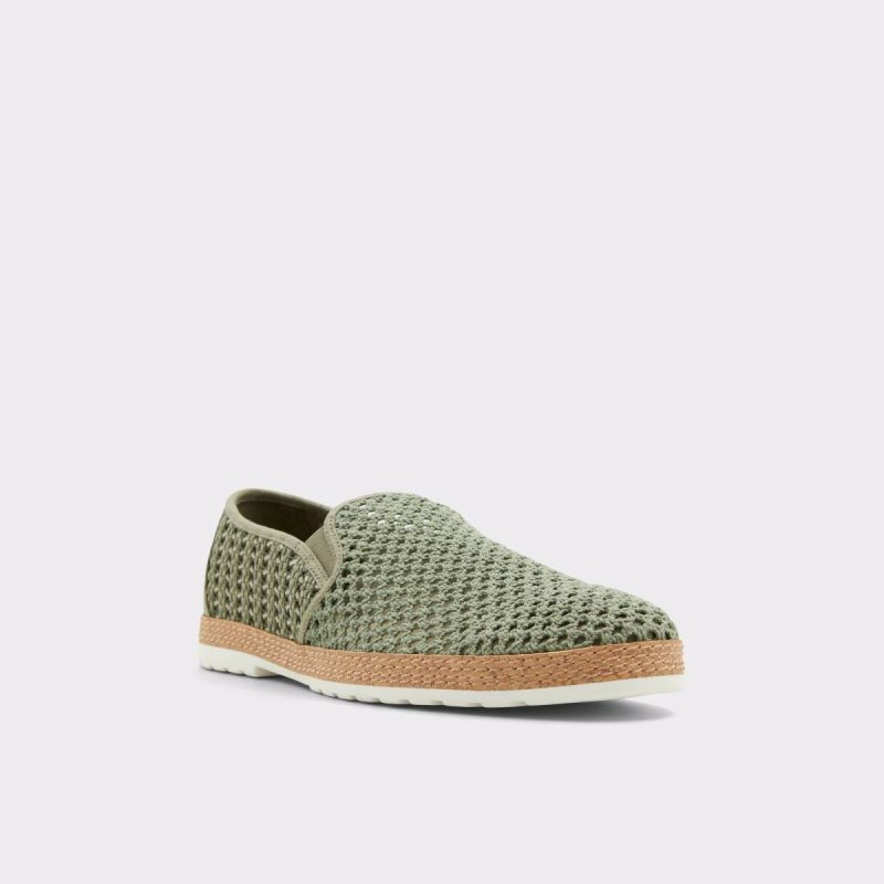 Light Green Loafers & Slip-Ons Aldo Kianou Light Green Men's Espadrilles Men - Image 5