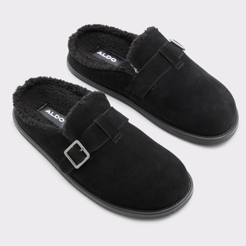Loafers & Slip-Ons Aldo Black Kellan Black Men's Slippers And Clogs Men - Image 2