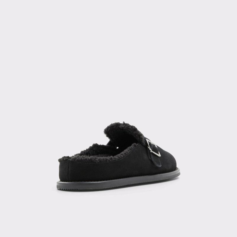 Loafers & Slip-Ons Aldo Black Kellan Black Men's Slippers And Clogs Men - Image 3