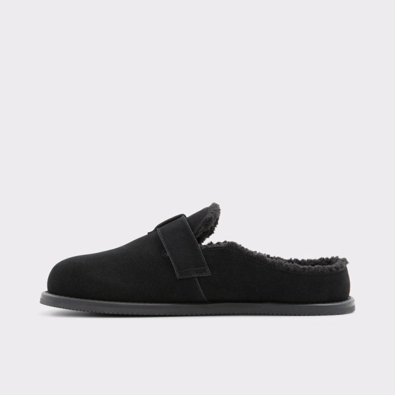 Loafers & Slip-Ons Aldo Black Kellan Black Men's Slippers And Clogs Men - Image 4
