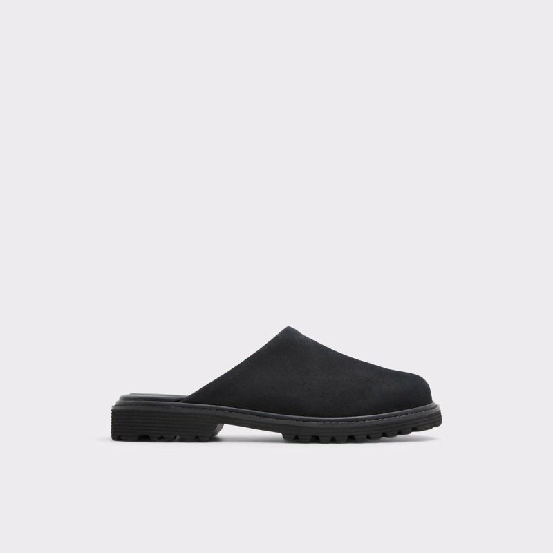 Loafers & Slip-Ons Aldo Piers Black Men's Slippers And Clogs Men Black