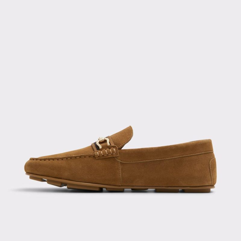 Loafers & Slip-Ons Medium Brown Men Aldo Spanner Medium Brown Men's Hybrid Shoes - Image 3