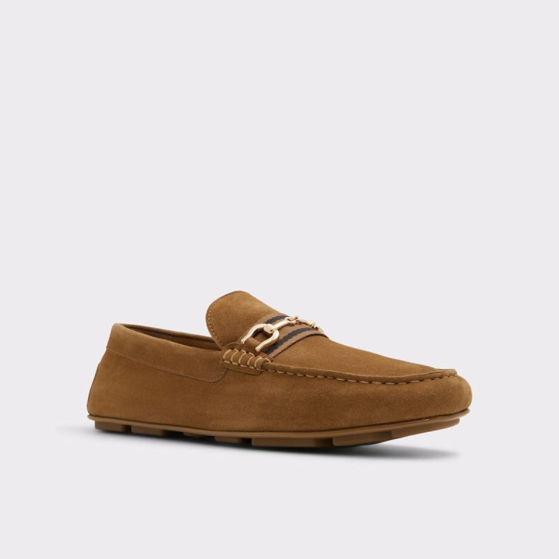 Loafers & Slip-Ons Medium Brown Men Aldo Spanner Medium Brown Men's Hybrid Shoes - Image 4
