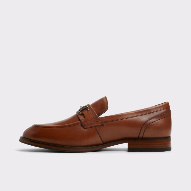 Loafers & Slip-Ons Men Aldo Bornes Cognac Men's Dress Shoes Cognac - Image 3