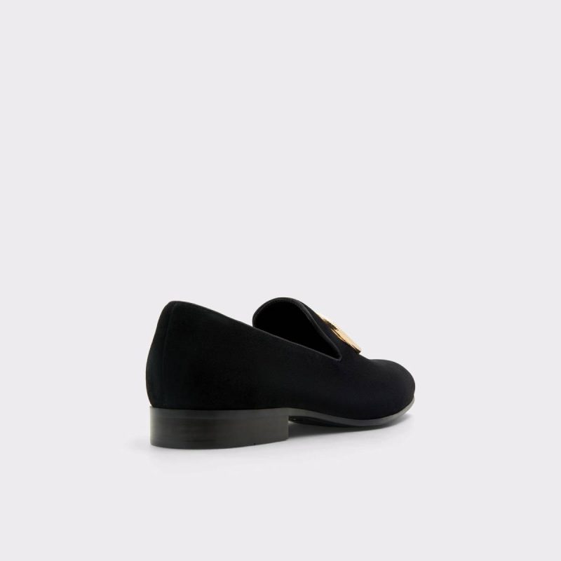 Loafers & Slip-Ons Ozmopolitan Black Men's Dress Shoes Men Aldo Black - Image 3