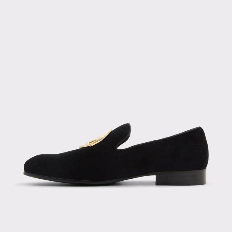 Loafers & Slip-Ons Ozmopolitan Black Men's Dress Shoes Men Aldo Black - Image 4