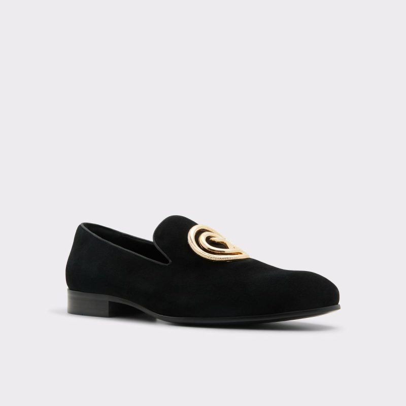 Loafers & Slip-Ons Ozmopolitan Black Men's Dress Shoes Men Aldo Black - Image 5