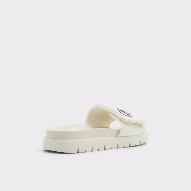 Ltslides White Women's Looney Tunes Aldo Women White Sandals - Image 3