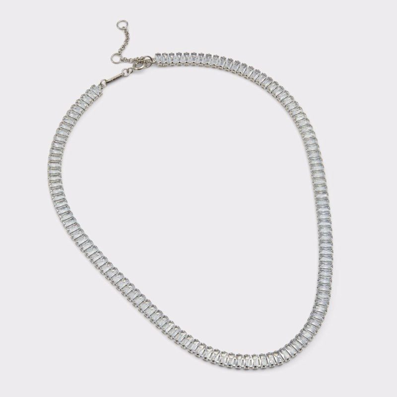 Maliana Silver/Clear Multi Women's Necklaces Women Aldo Silver/Clear Multi Jewelry