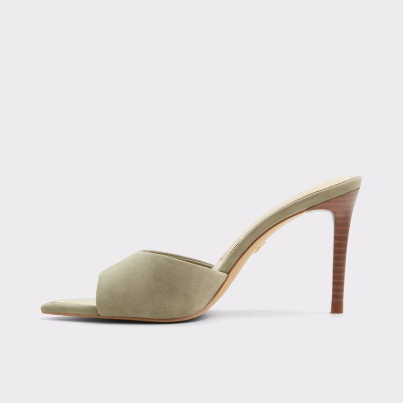 Marita Green Women's Heeled Mules Aldo Green Sandals Women - Image 3