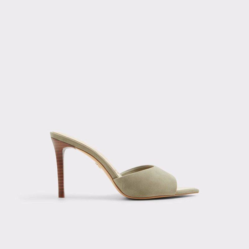 Marita Green Women's Heeled Mules Aldo Green Sandals Women