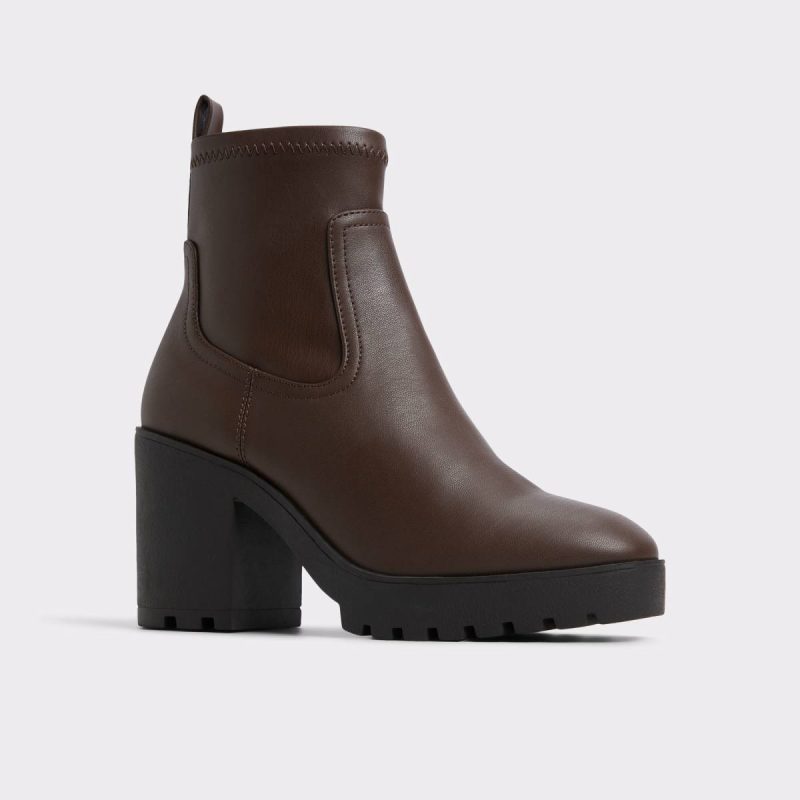 Marrgo Dark Brown Women's Chelsea Boots Boots Dark Brown Aldo Women - Image 4