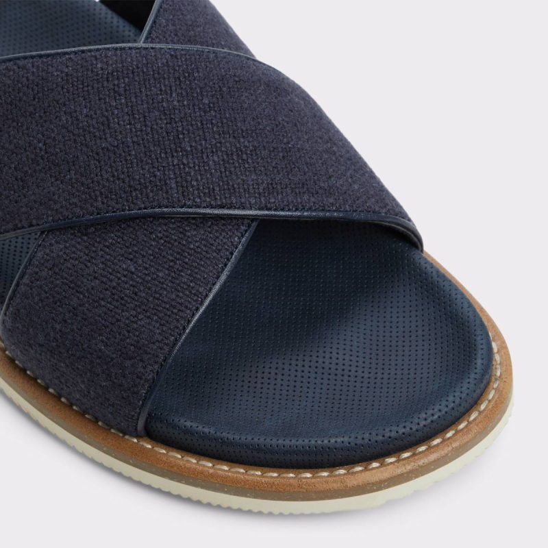 Marrin Navy Men's Slides Navy Aldo Sandals & Slides Men - Image 5