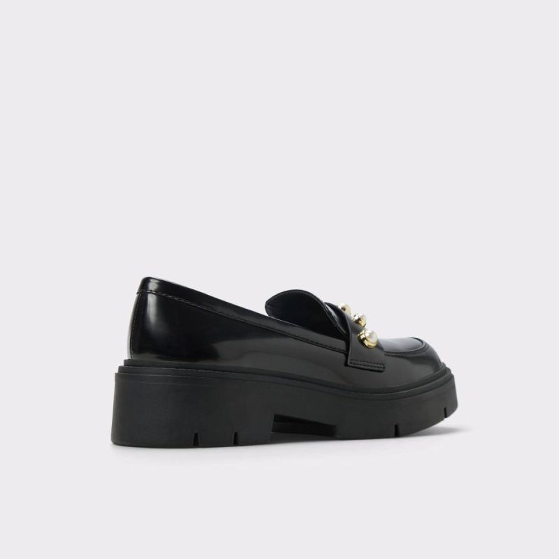 Mazeypearl Black Women's Loafers & Oxfords Aldo Women Black Loafers & Oxfords - Image 2