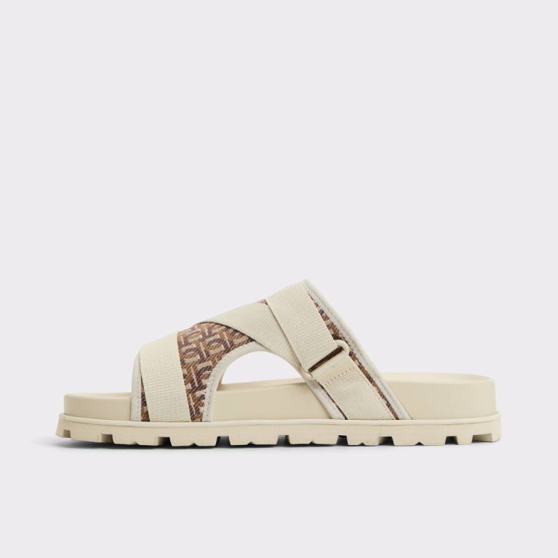 Medium Beige Sandals & Slides Men Deniels Medium Beige Men's Slides Aldo - Image 3