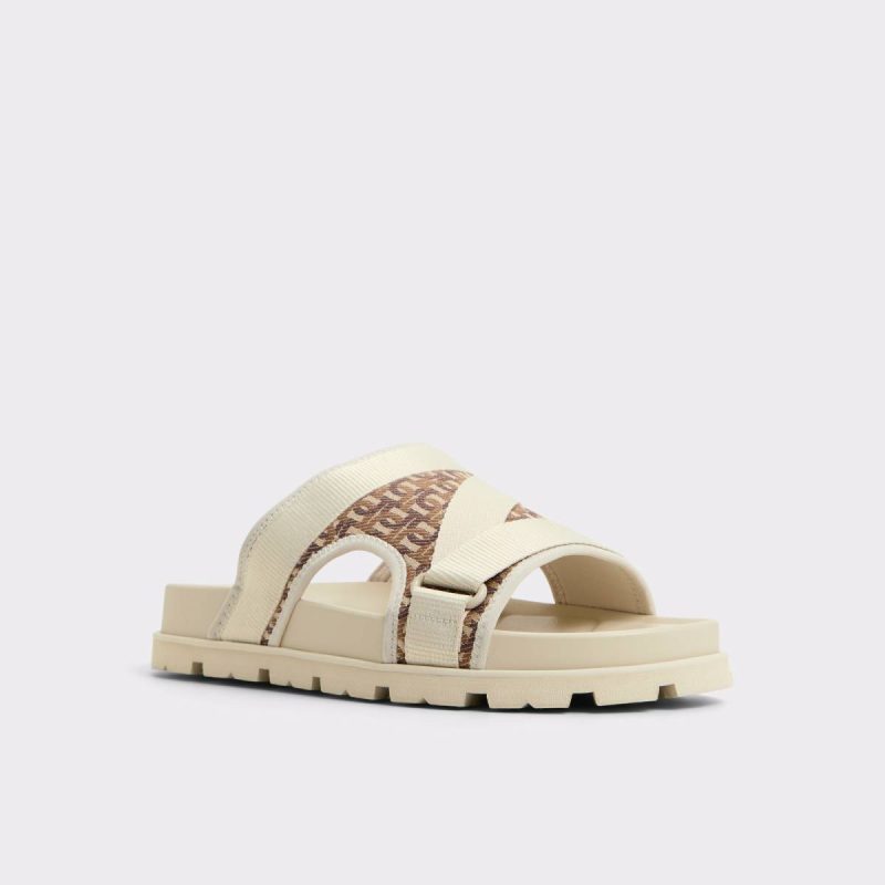 Medium Beige Sandals & Slides Men Deniels Medium Beige Men's Slides Aldo - Image 4