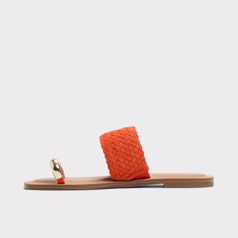 Medium Red Aldo Women Beachwalk Medium Red Women's Travel Essentials Sandals - Image 3