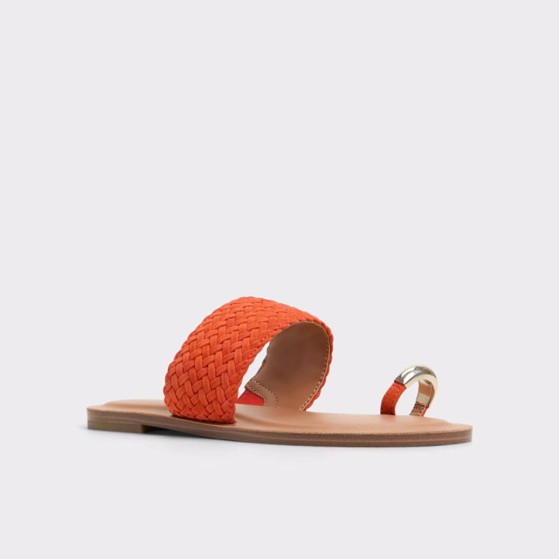 Medium Red Aldo Women Beachwalk Medium Red Women's Travel Essentials Sandals - Image 4