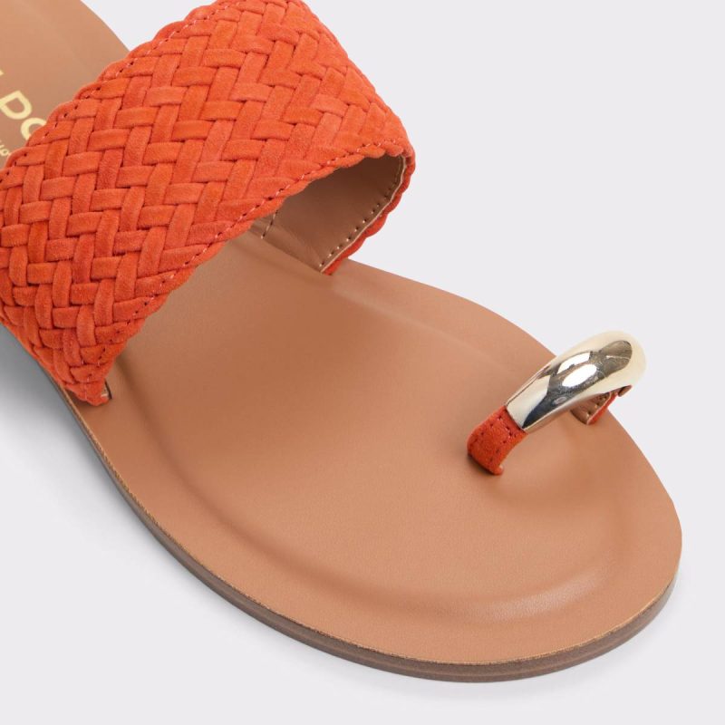 Medium Red Aldo Women Beachwalk Medium Red Women's Travel Essentials Sandals - Image 5