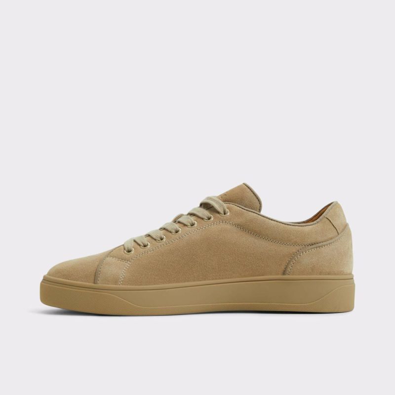 Men Aldo Alastor Taupe Men's Low Top Taupe Sneakers - Image 3