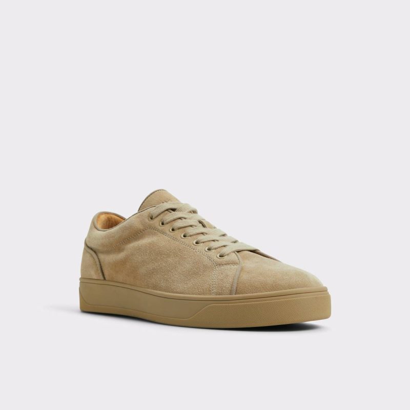 Men Aldo Alastor Taupe Men's Low Top Taupe Sneakers - Image 4