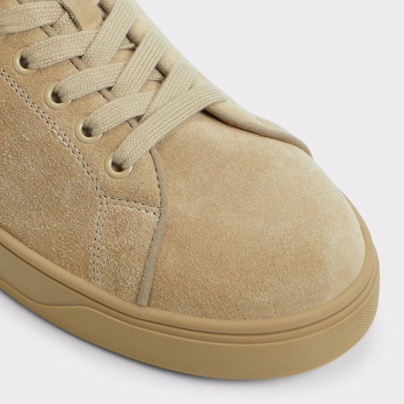 Men Aldo Alastor Taupe Men's Low Top Taupe Sneakers - Image 5