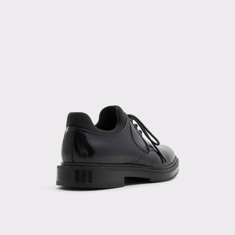Men Aldo Black Oxfords & Lace-Ups Barlow Black Men's Oxfords & Lace-Ups - Image 2
