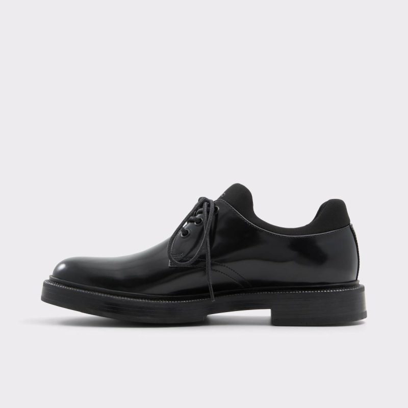 Men Aldo Black Oxfords & Lace-Ups Barlow Black Men's Oxfords & Lace-Ups - Image 3