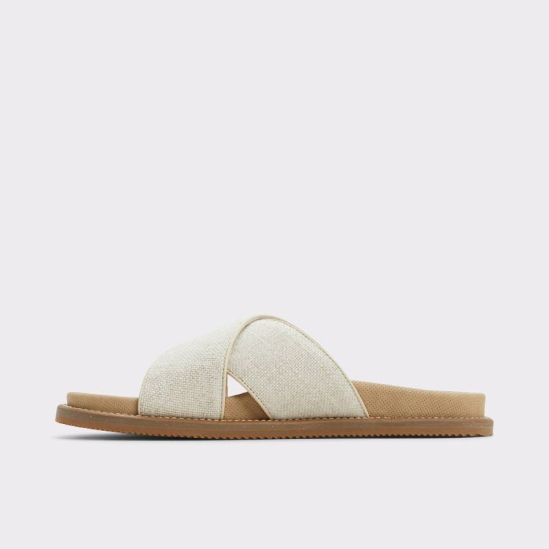 Men Aldo Open Beige Marrin Open Beige Men's Slides Sandals & Slides - Image 3