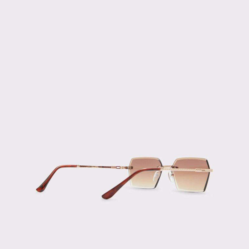 Men Arilalith Light Brown Men's Round Light Brown Sunglasses Aldo - Image 3