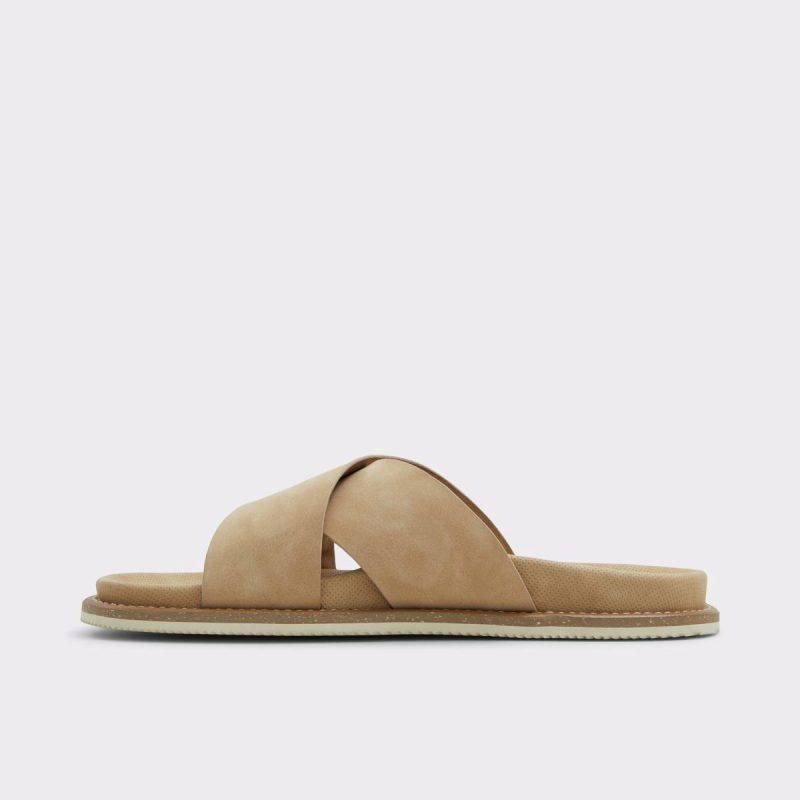 Men Beige Aldo Sandals & Slides Marrin Beige Men's Slides - Image 4