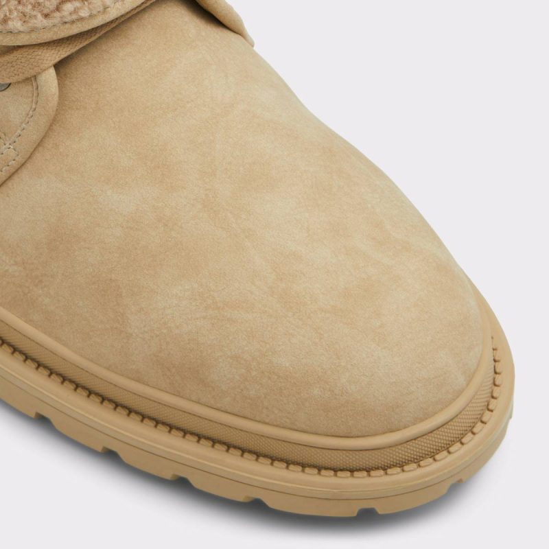 Men Beige Boots Aldo Preliand Beige Men's Winter Boots - Image 5